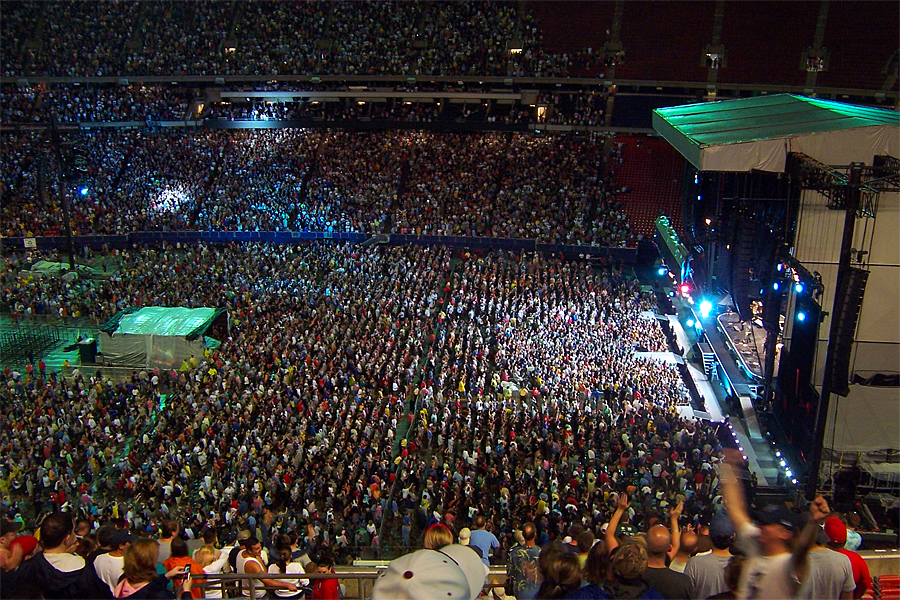 Bruce Springsteen & The E Street Band, Giants Stadium, Magic Tour - 27 lipca 2008 r. (fot. Wasted Time R/Wikimedia Commons) 