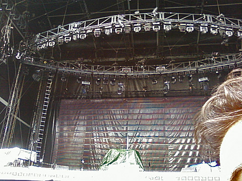 Taki widok z PITu ma Ola - fot: www.springsteen.pl ©